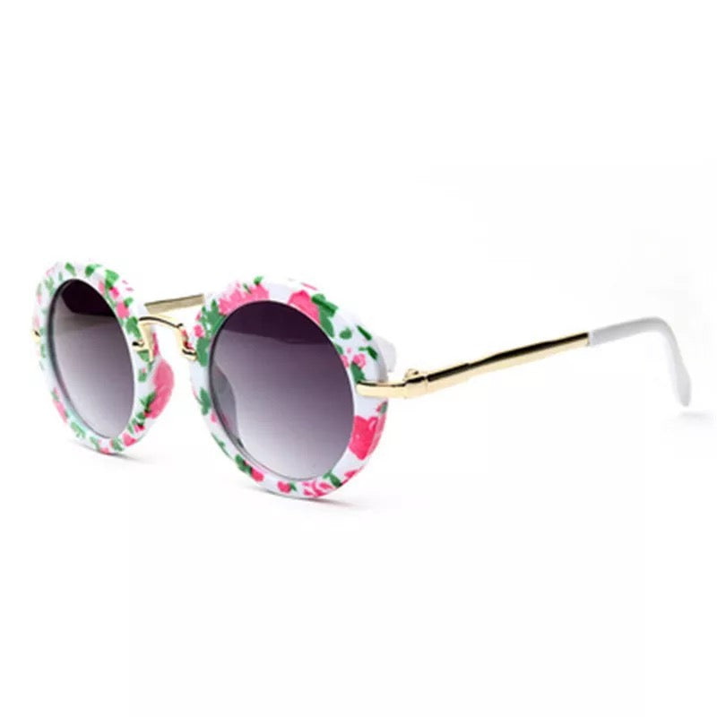 Girls Round Sunglasses PEEK A BOO
