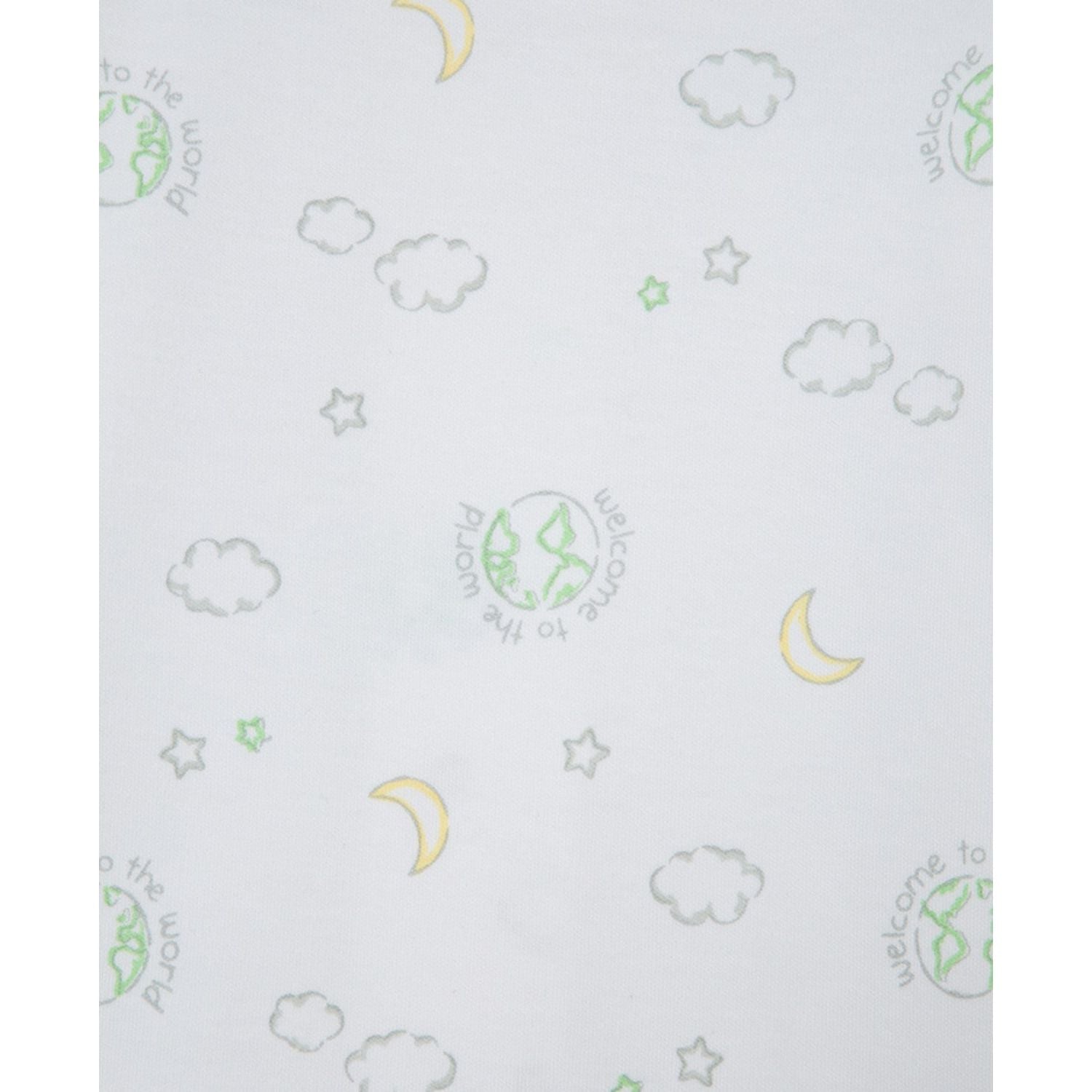 Unisex 2-Pk. Welcome To The World Footie PEEK A BOO