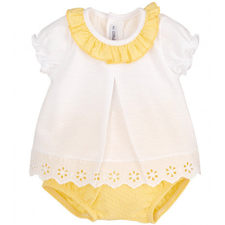 GIRLS T-SHIRT AND KNICKERS PEEK A BOO