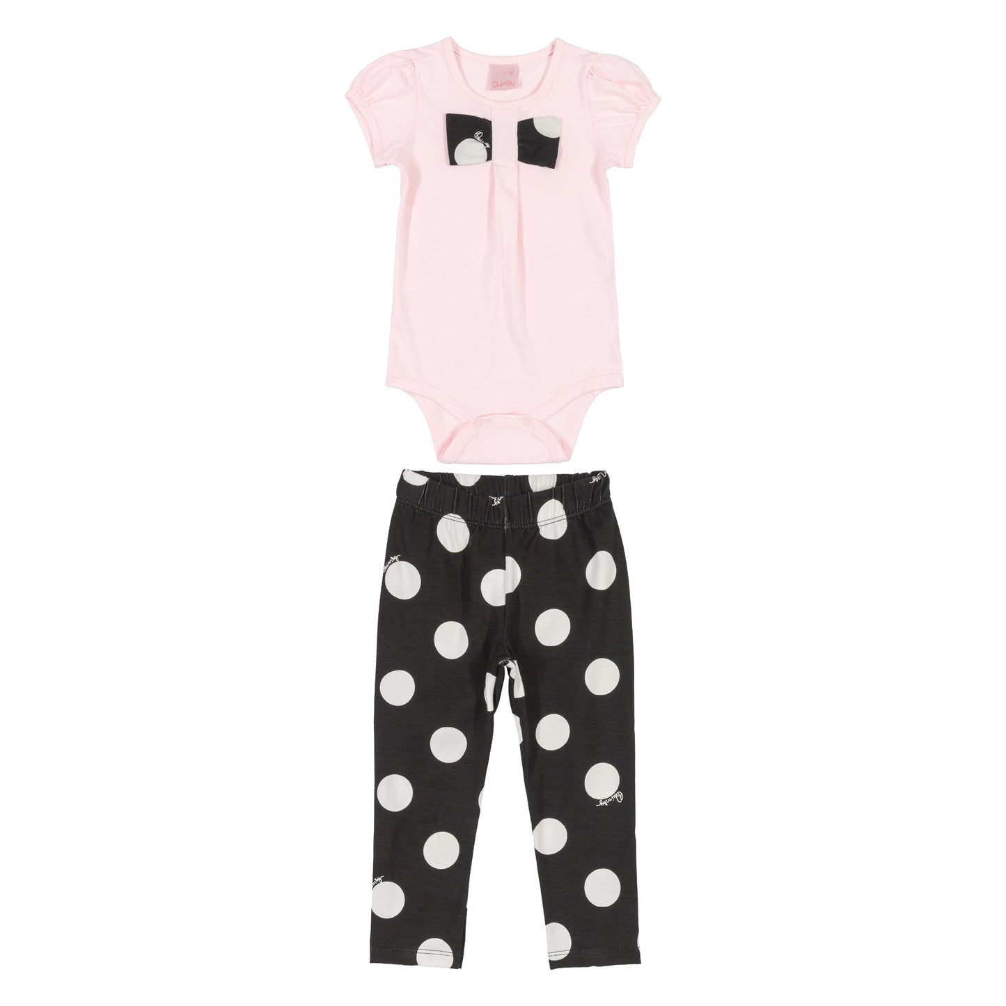 polka dots onesie