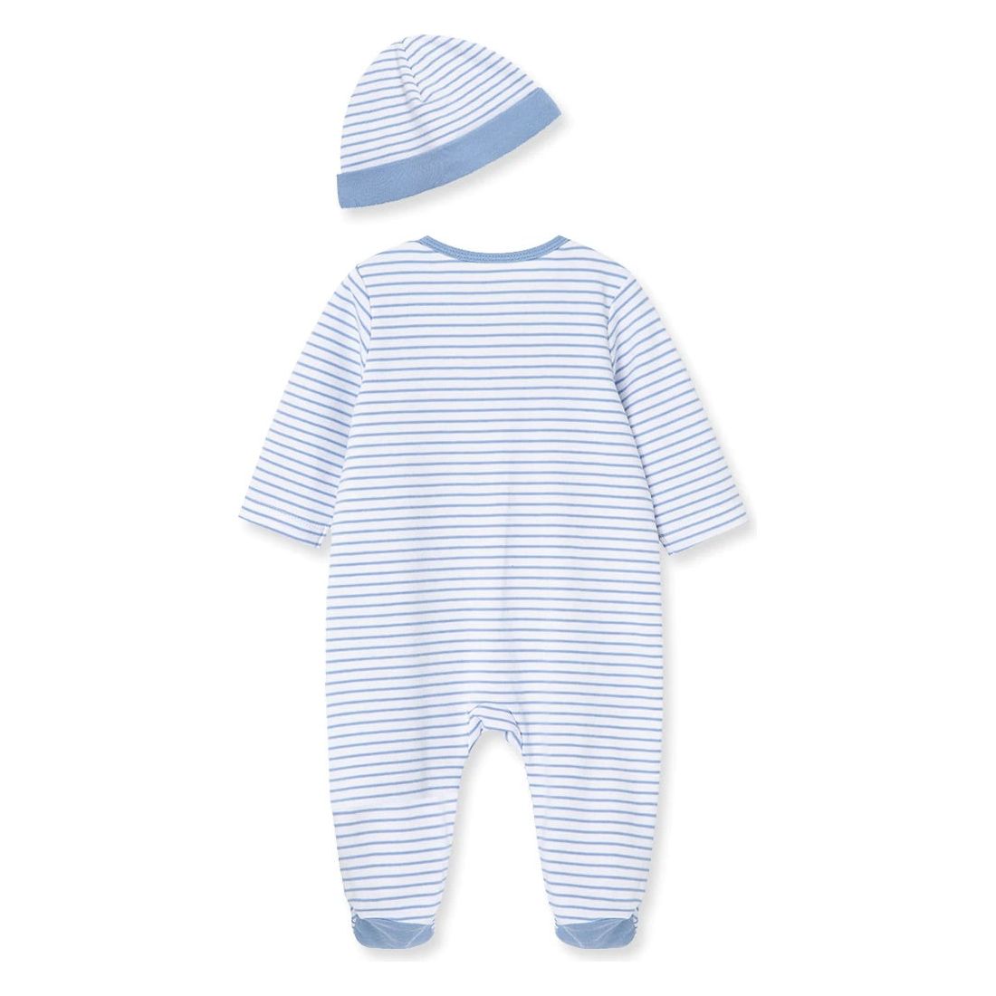Elephant Footed One-Piece And Hat PEEK A BOO