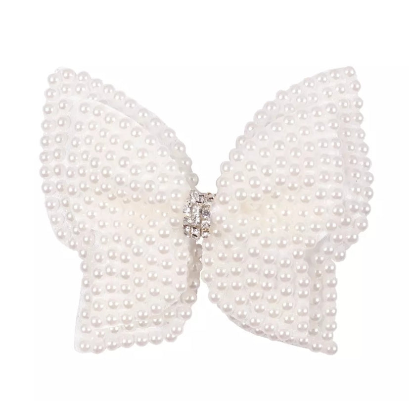 pearl hairbow