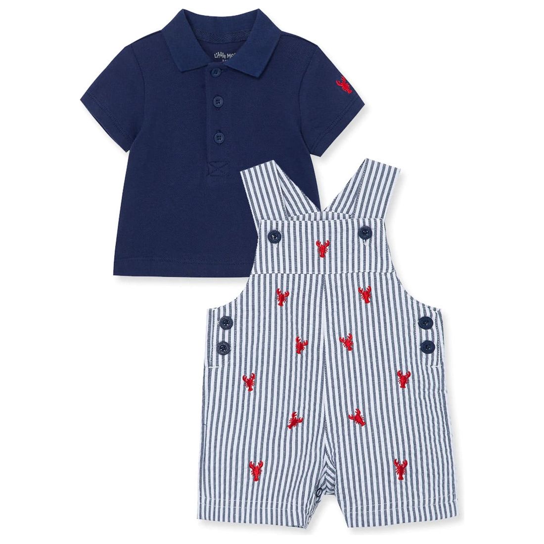 Lobster Infant Shortall Set
