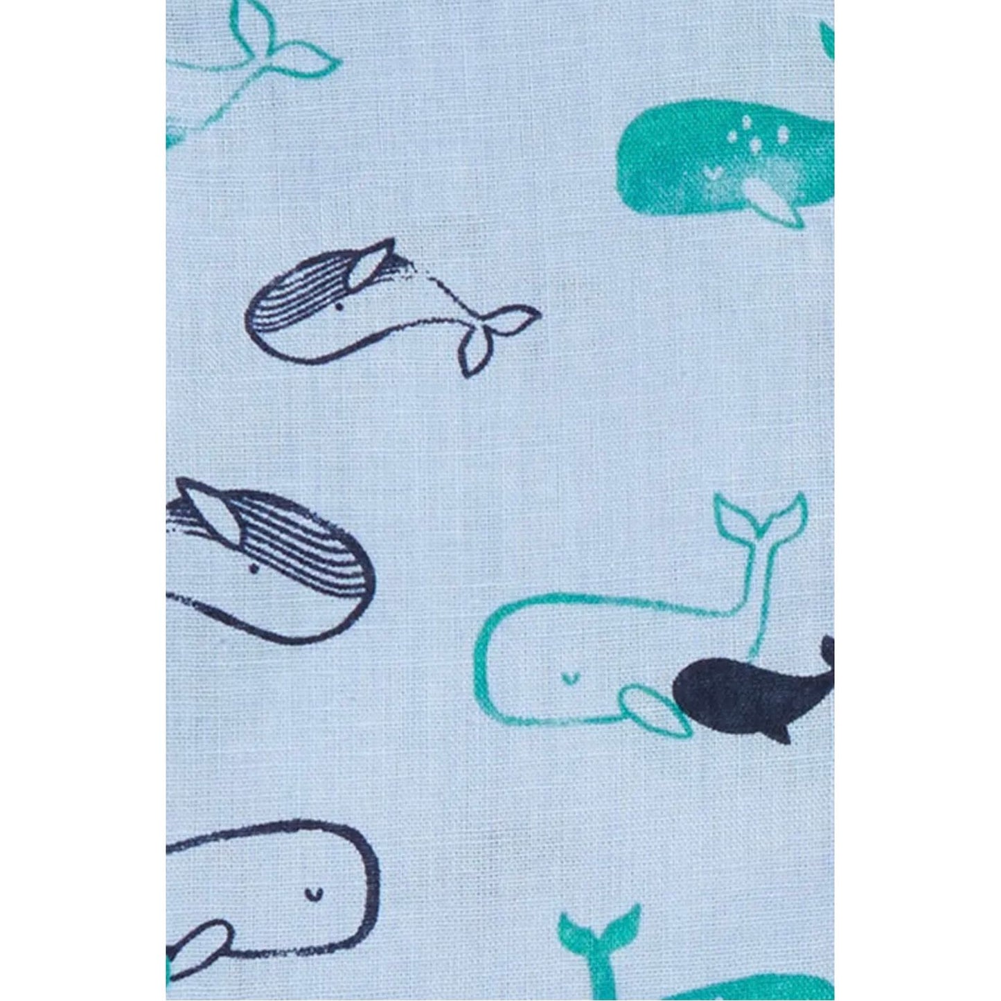 whale woven pant set