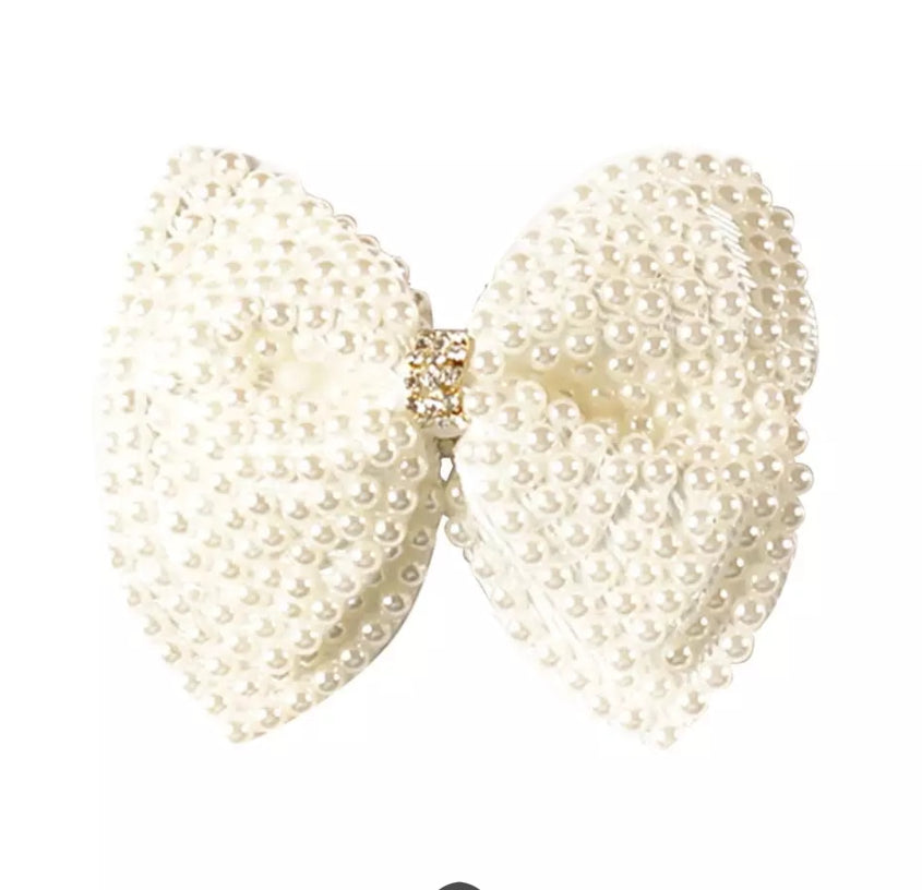 pearl hairbow