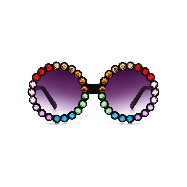 Color Diamond Sunglasses PEEK A BOO