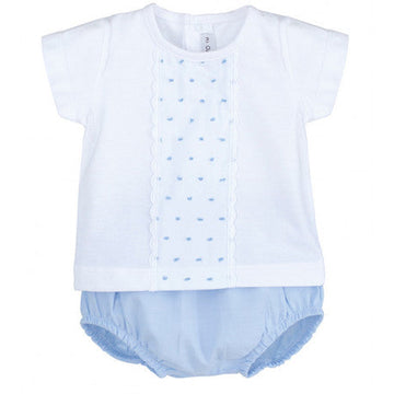 BOYS T-SHIRT AND SHORTS PANTS PEEK A BOO