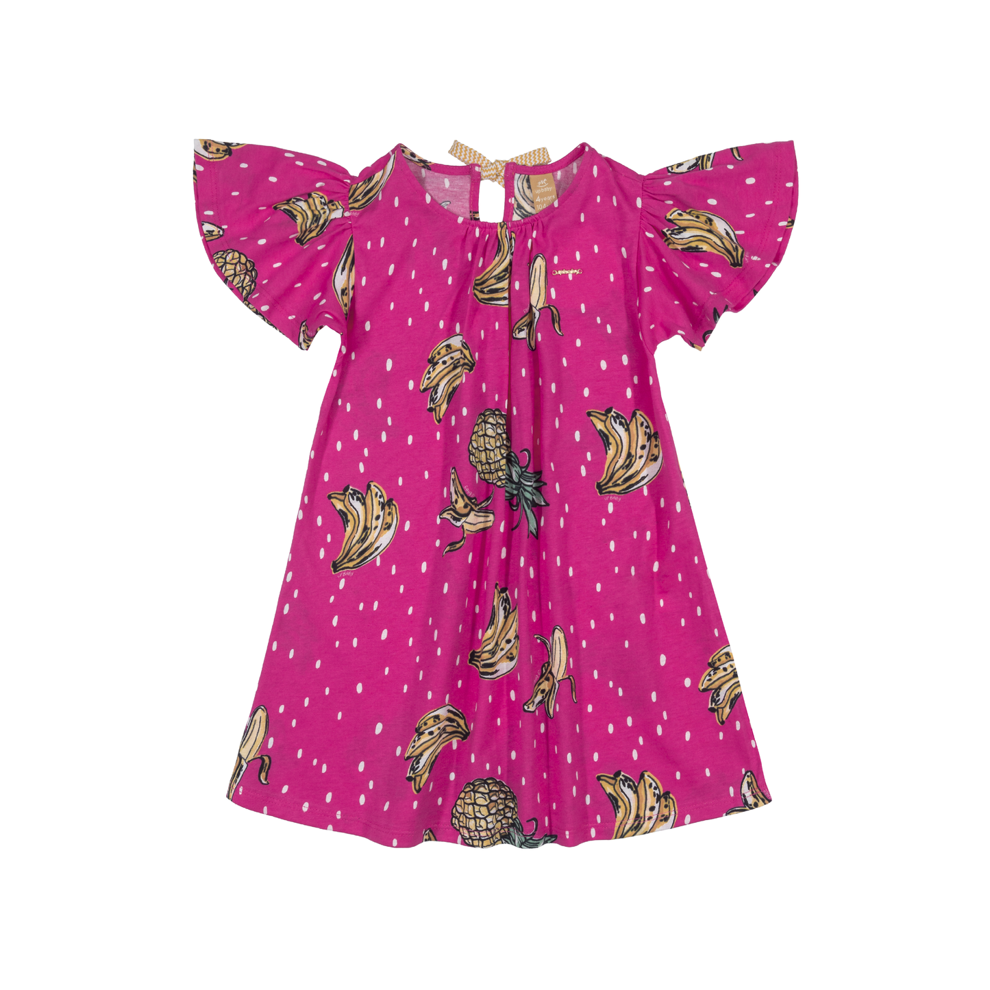 pineapple banana dress peek a boo