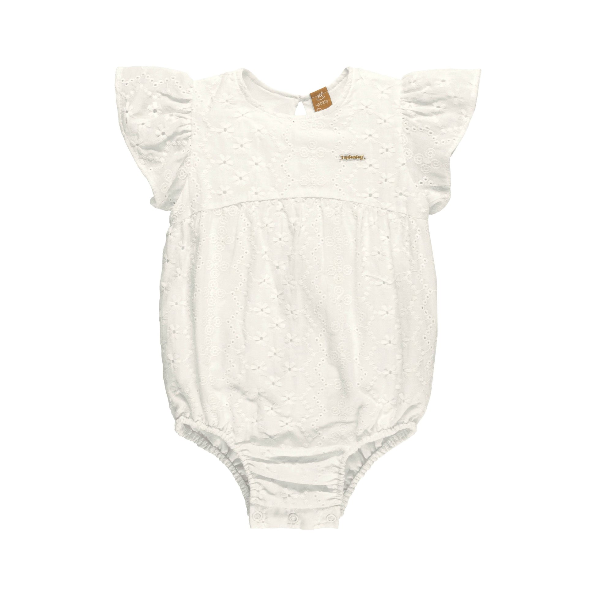 Boho Romper & Dress White PEEK A BOO