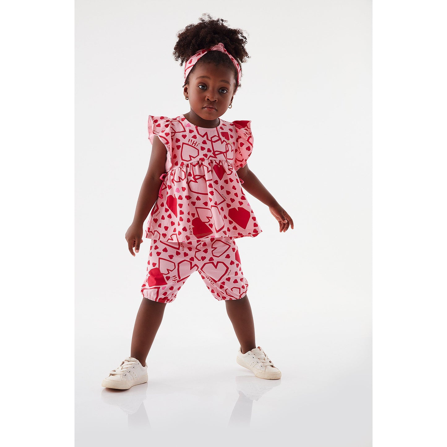 hearts all around pants set