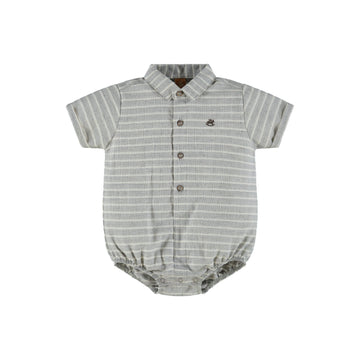 Boy’s Woven Bodysuit