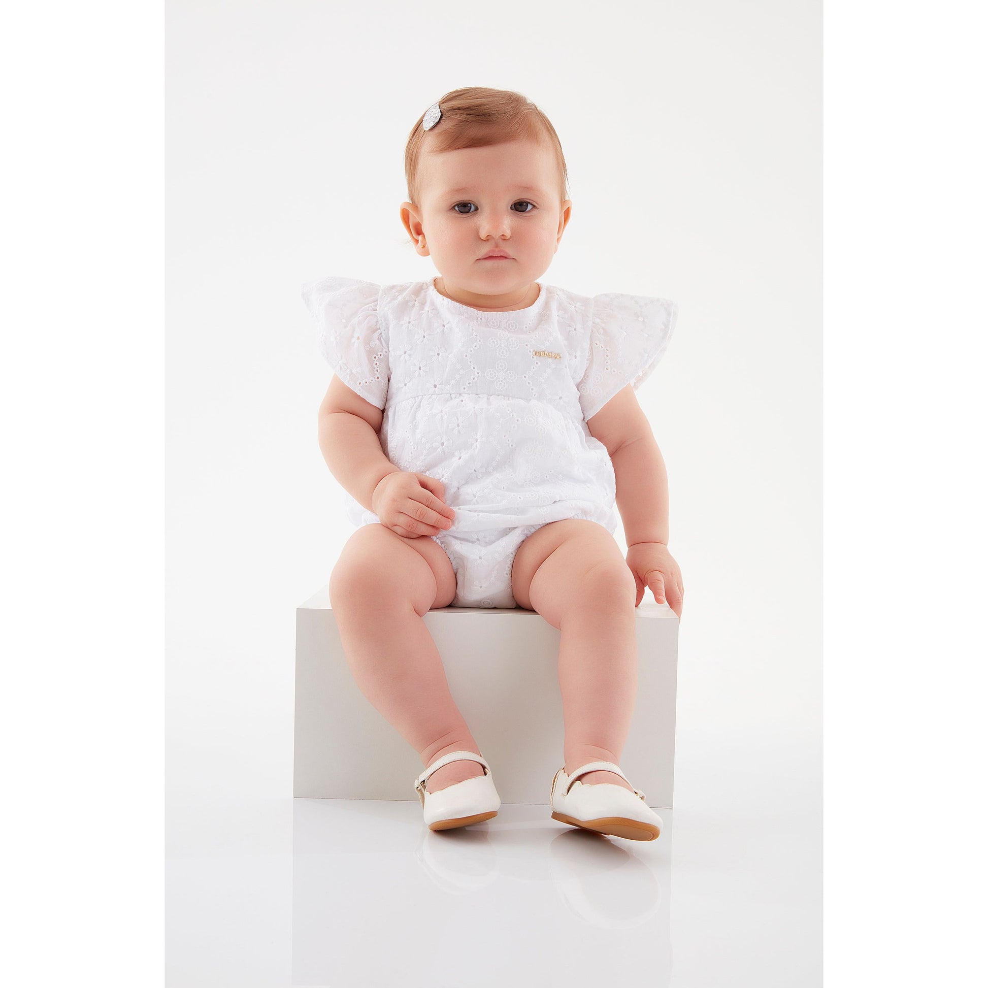 Boho Romper & Dress White PEEK A BOO