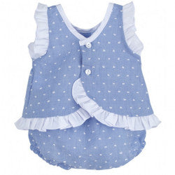 GIRLS DRESS AND KNICKERS PEEK A BOO