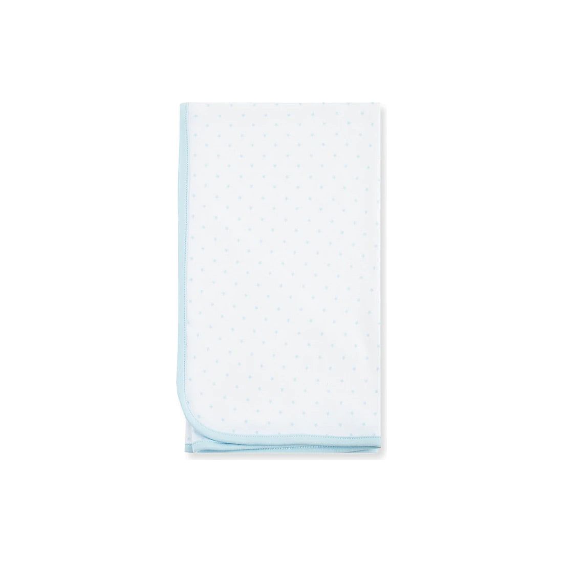 blue welcome to the world receiving blanket