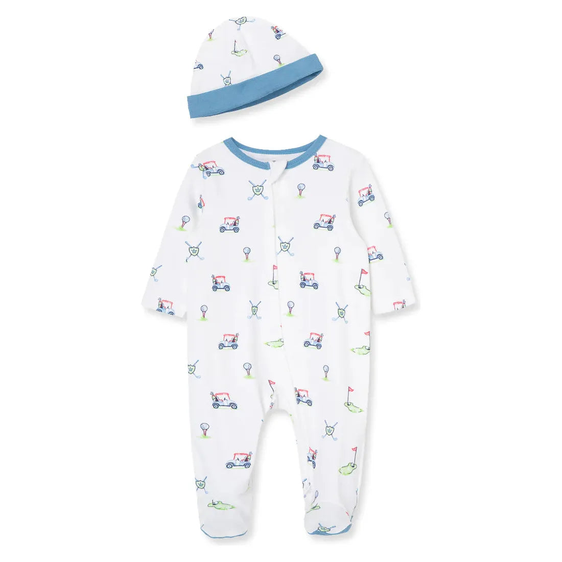golf club footie with hat