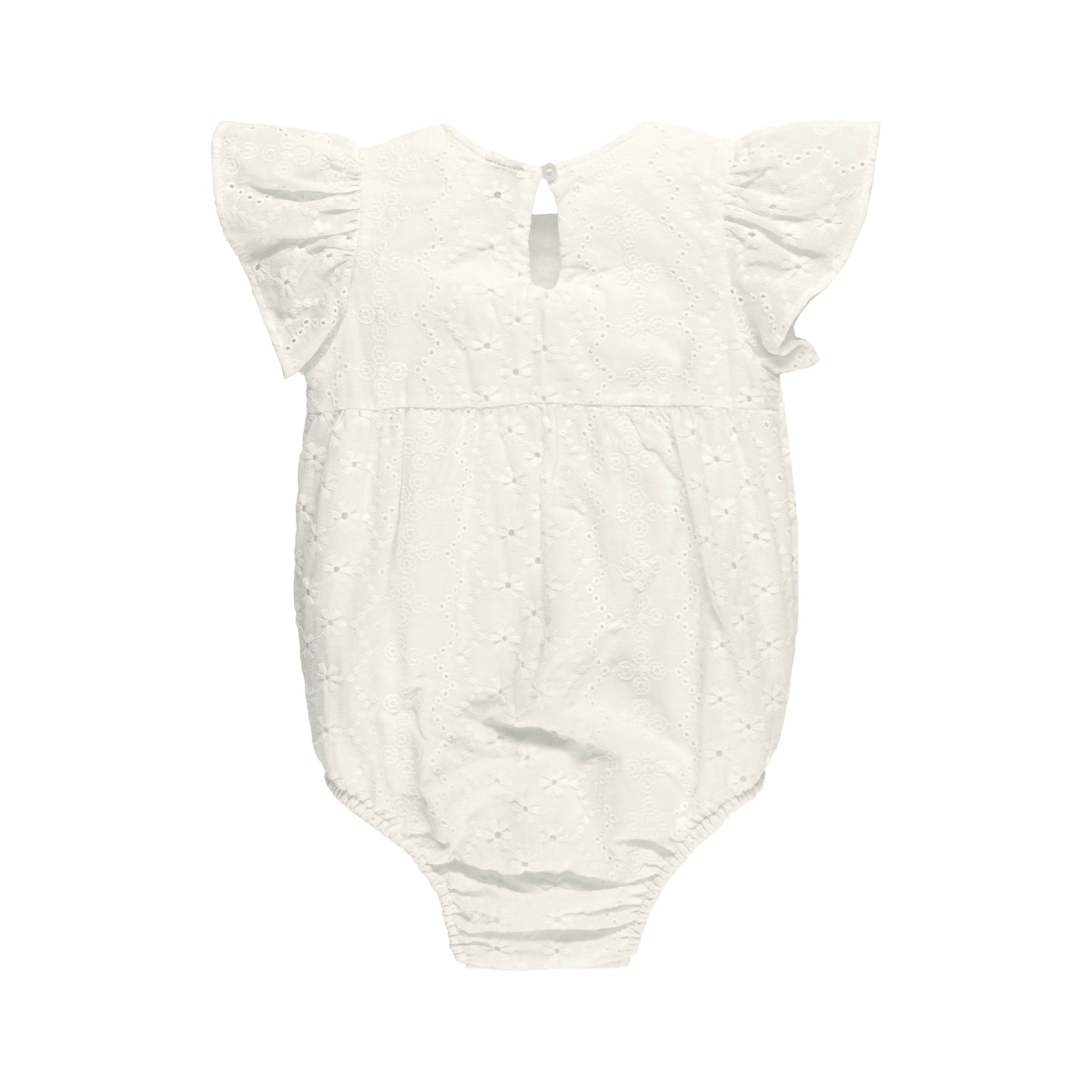 Boho Romper & Dress White PEEK A BOO