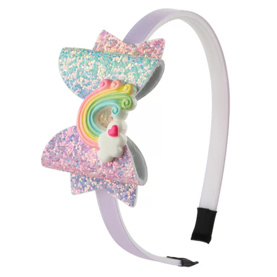 glitter headband