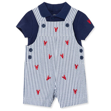 Lobster Infant Shortall Set