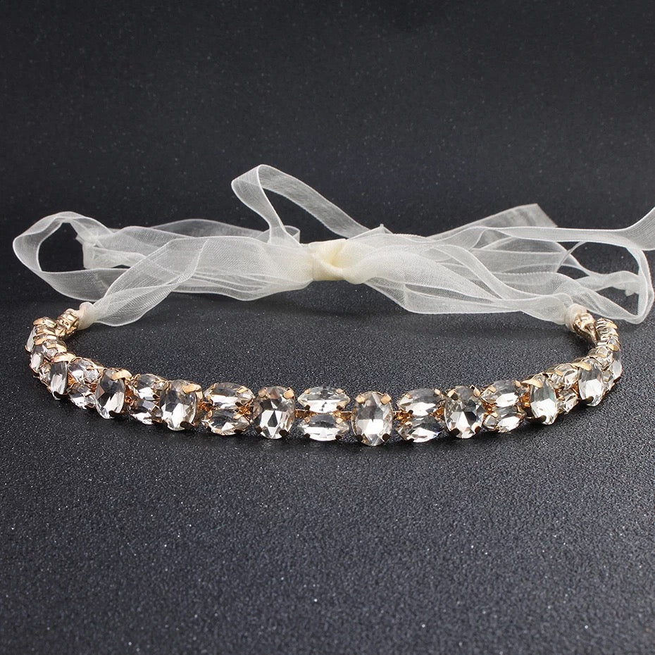 crystal jewelry headband