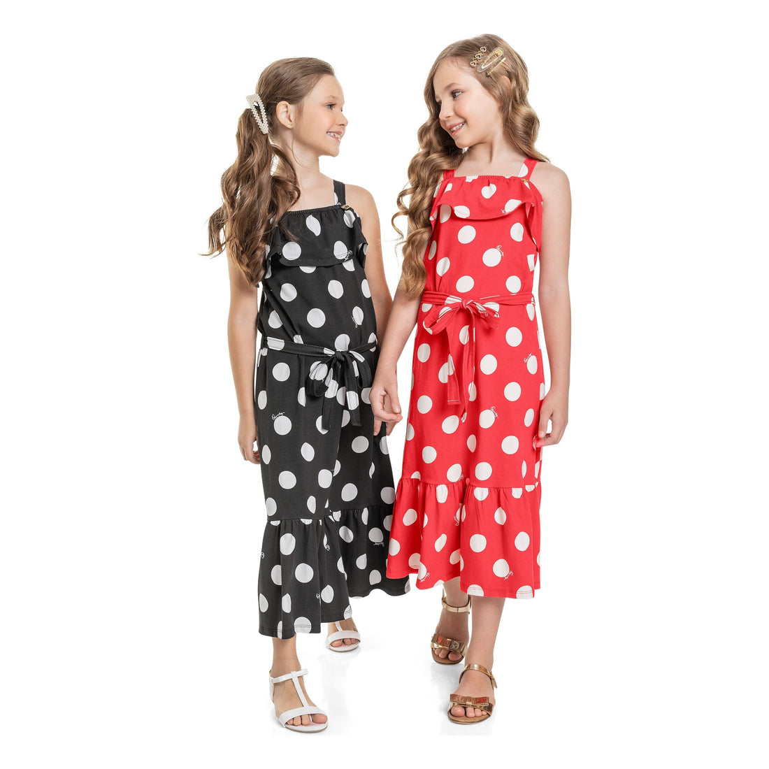 Polka Dots Dress PEEK A BOO