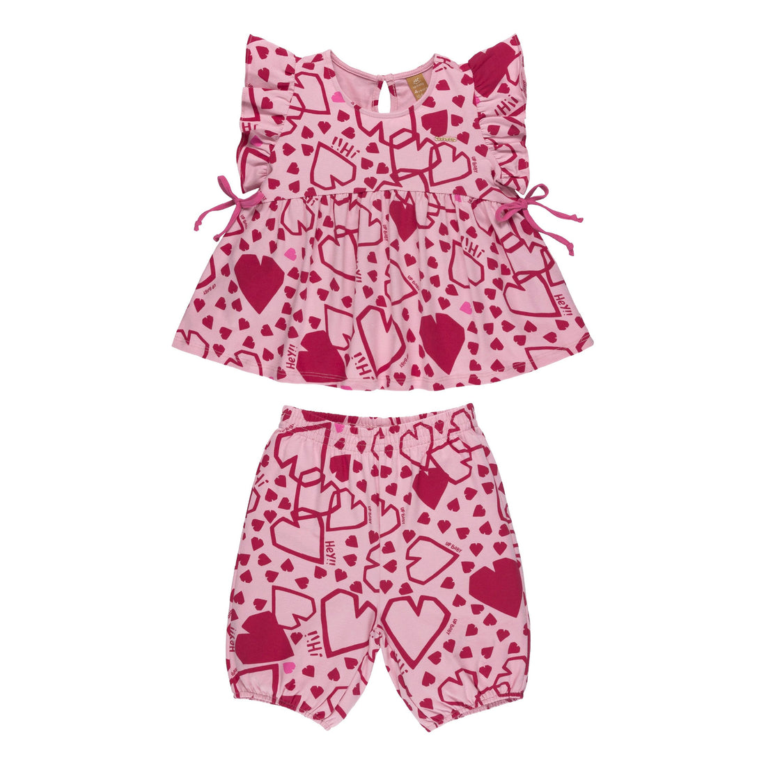 Hearts All Around Pants Set PEEK A BOO