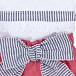 GIRLS T-SHIRT AND KNICKERS PEEK A BOO