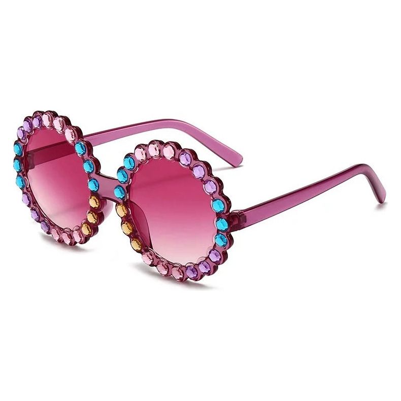 Color Diamond Sunglasses PEEK A BOO