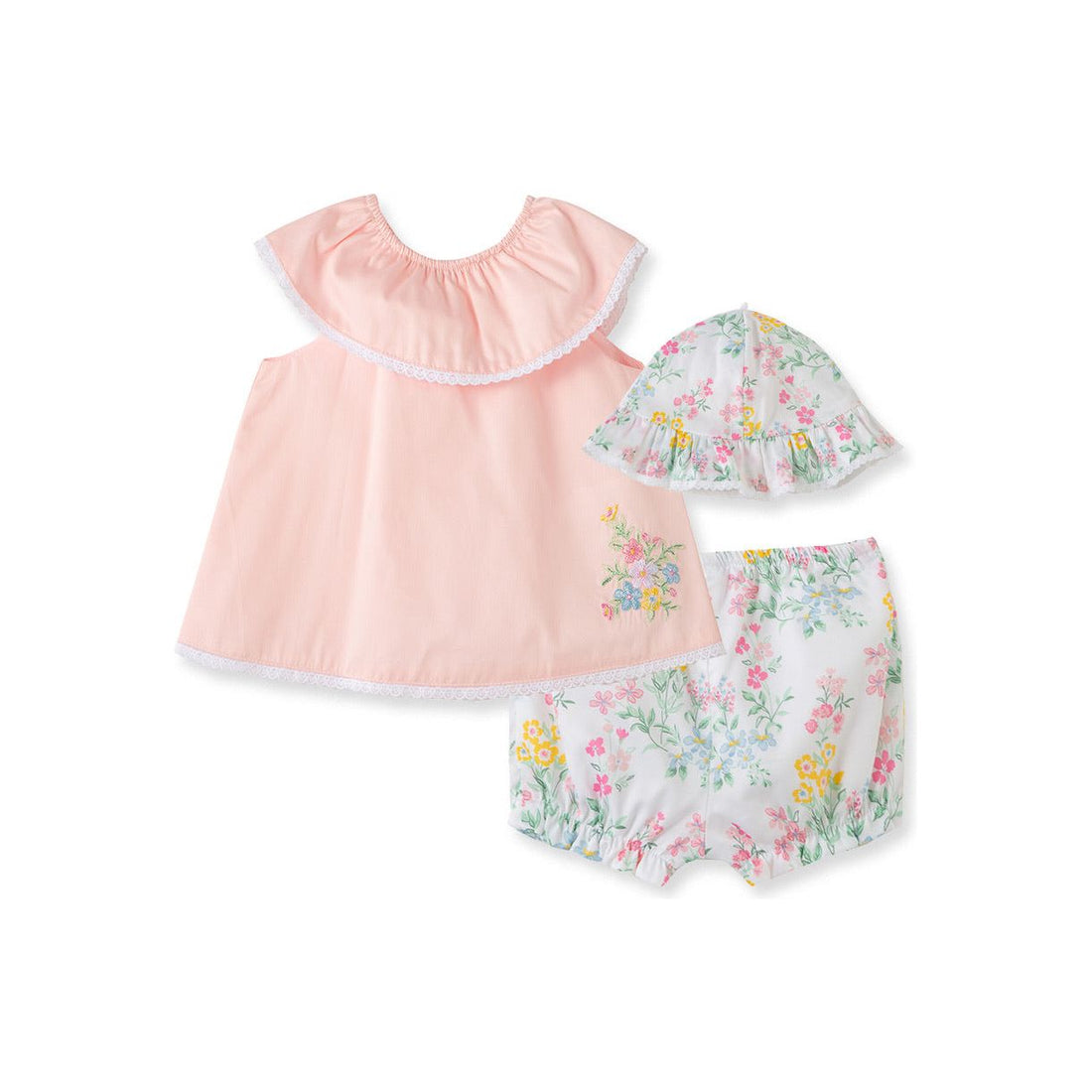 English Garden Sunsuit Set PEEK A BOO