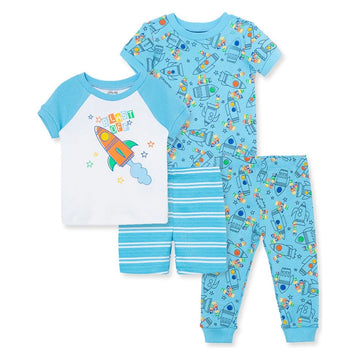 Space 4-Piece Pajama Set