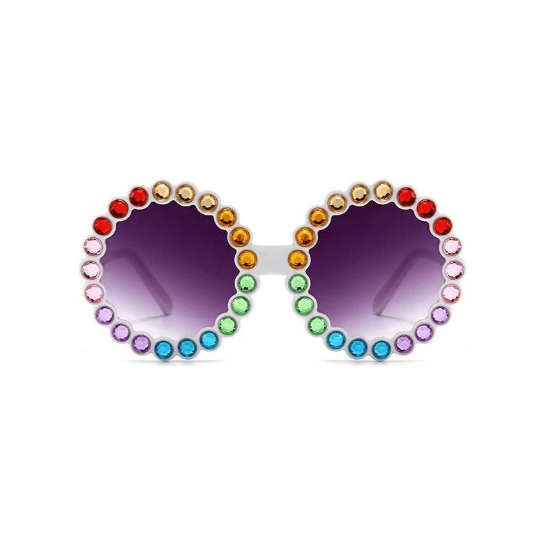Color Diamond Sunglasses PEEK A BOO