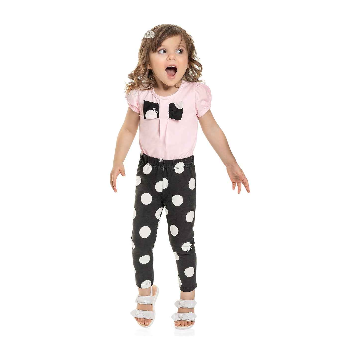 polka dots onesie