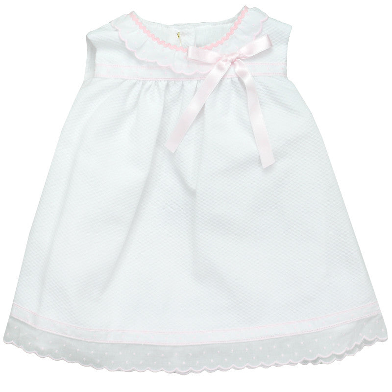 Girl Spain Dress Plumeti Neckline PEEK A BOO