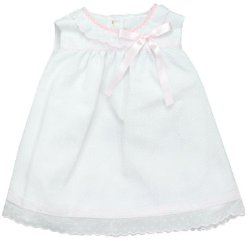 Girl Spain Dress Plumeti Neckline PEEK A BOO