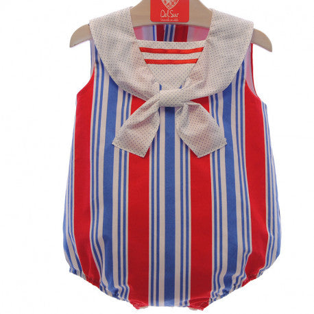 ROMPER WITH BOW PEEK A BOO