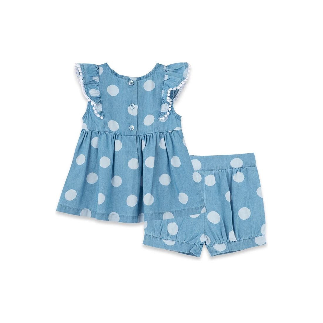 Polka Dot Woven Short Set