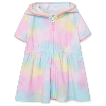 Tie Dye Toddler Swim Cover up PEEK A BOO
