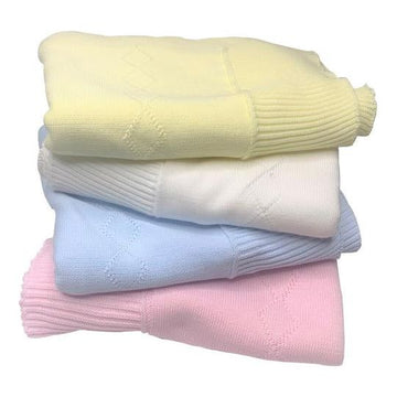 Jackie Knitted Blanket PEEK A BOO