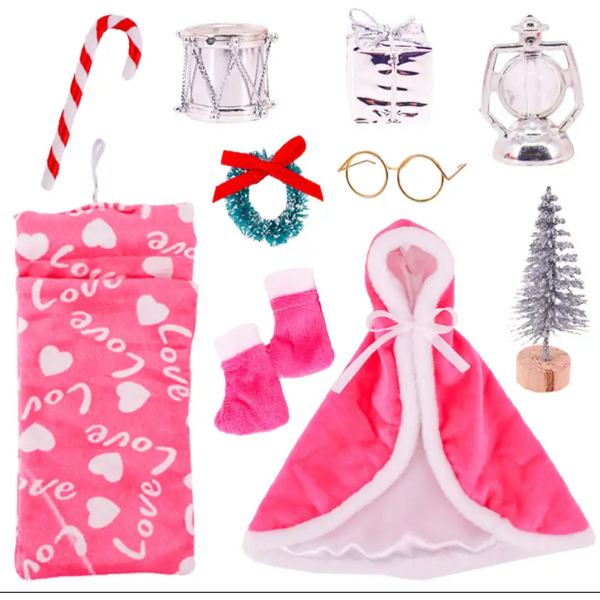 10Pcs/Set Elf Doll Clothes PEEK A BOO