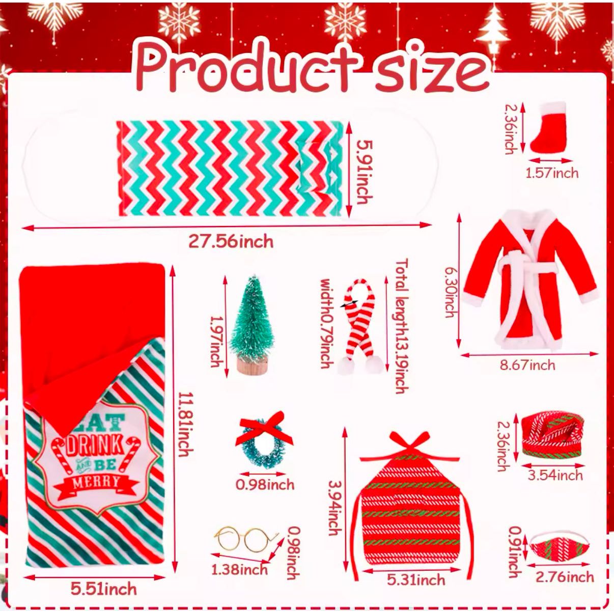 10Pcs/Set Elf Doll Clothes PEEK A BOO