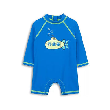 Submarine Long Sleeve Rashguard Swimsuit