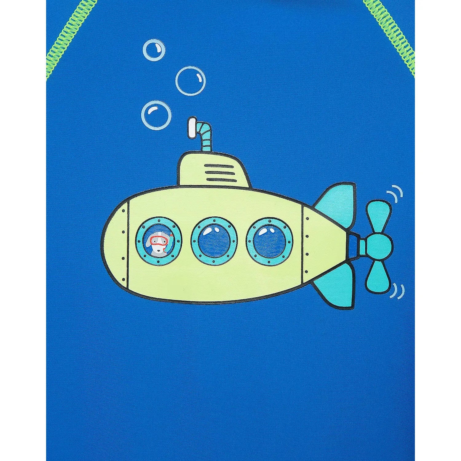 Submarine Long Sleeve Rashguard Swimsuit