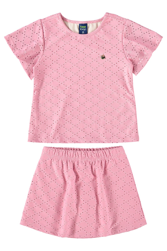 Pink Laise Set