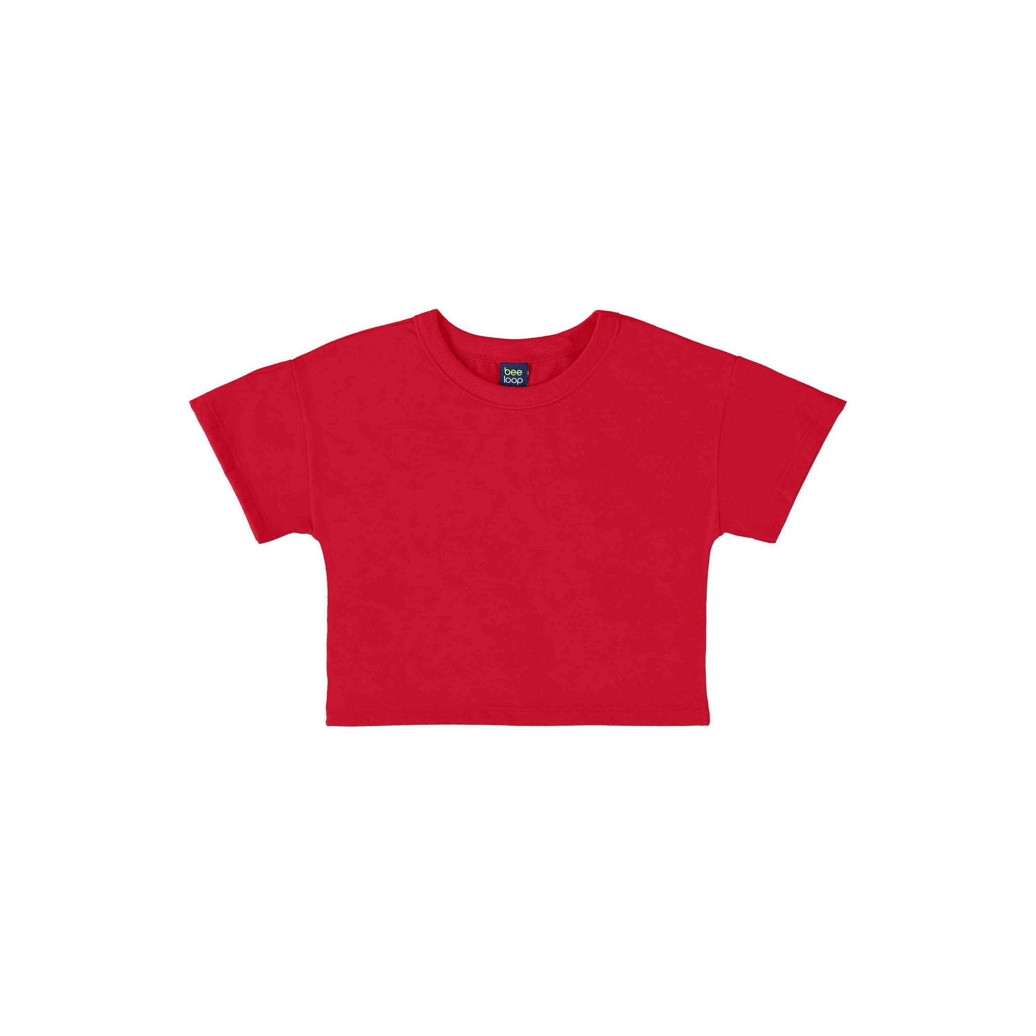 Single jersey crop top