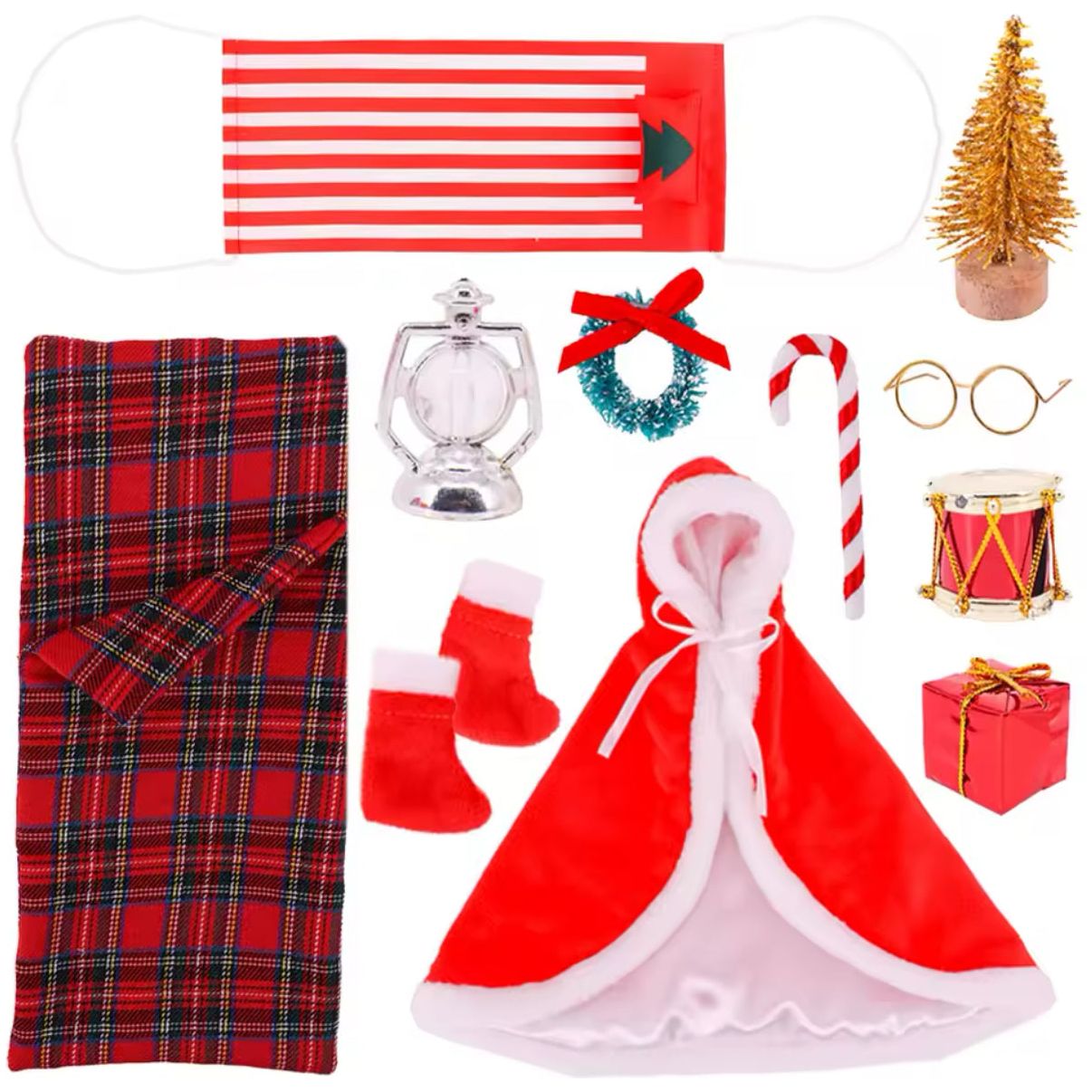 10Pcs/Set Elf Doll Clothes PEEK A BOO