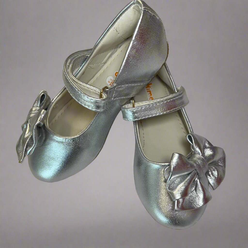 Silver Bow Ballerina PEEK A BOO