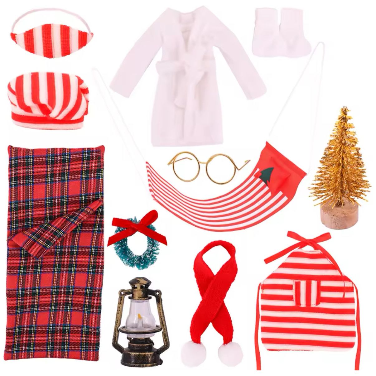 10Pcs/Set Elf Doll Clothes PEEK A BOO