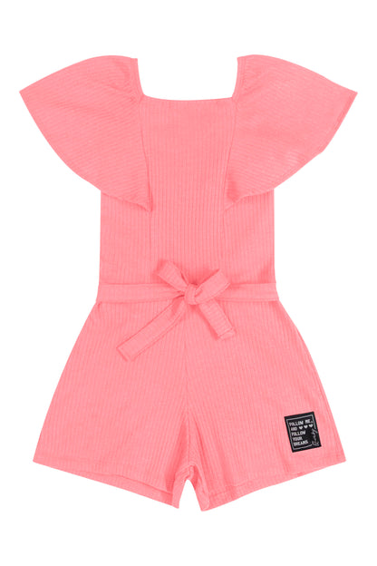 Peach Puff romper