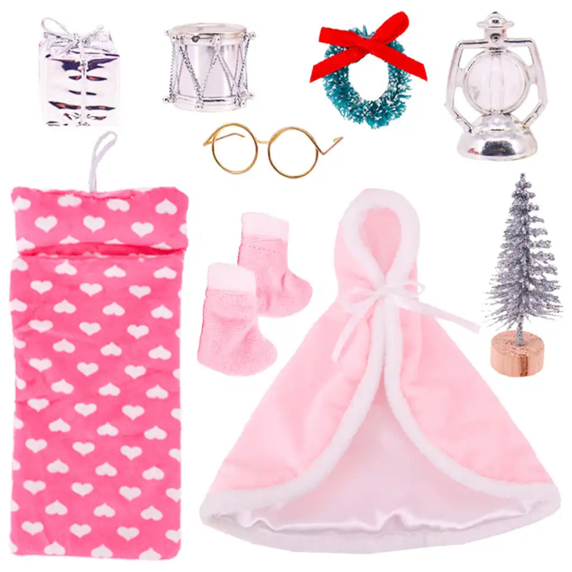 10Pcs/Set Elf Doll Clothes PEEK A BOO