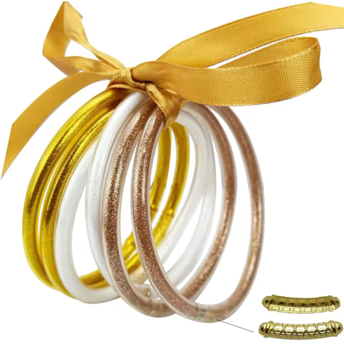 6pcs/set Extra Small Bangles PEEK A BOO