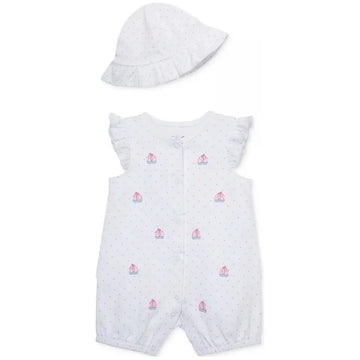 Sailboats Romper PEEK A BOO